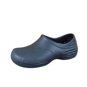 TredSafe Pepper Unisex Clogs Women 6 Wide Men 5 Work Shoes Black Synthetic